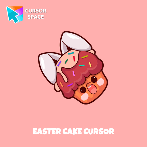 Easter Cake cursor arrow cursor